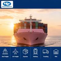 Transit maritime de fret en palette de la Chine à Calgary, Canada – Service de livraison express LCL porte-à-porte avec dédouanement pour marchandises en carton
