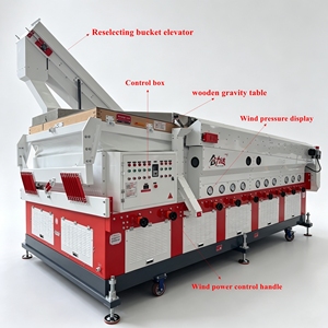 Machine de séparation par gravité à commande de fréquence pour <span class=keywords><strong>haricots</strong></span> rouges, <span class=keywords><strong>haricots</strong></span> rouges, soja, <span class=keywords><strong>haricots</strong></span> mungo - Product Image 3