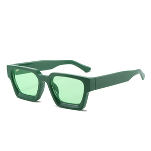 Gafas de Sol con Montura Cuadrada de Diseño 88950, Gafas de Sol Rectangulares Modernas y Personalizadas para Hombre, Fabricante de Gafas de Sol con Protección Solar, Venta al Por Mayor - Product Image 4