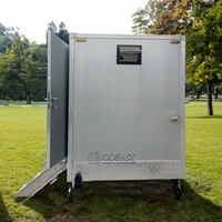 Toilettes portables de haute qualité pour la salle de bain Vente en gros en usine pour les remorques d'extérieur et de toilettes en Algérie