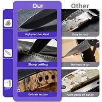 Taktisches Klappmesser im Camo-Design, OEM-anpassbar, schwarz beschichtet, 3Cr13 Stahl, Flipper-Mechanismus, Keramikkugellager, EDC, Outdoor, Camping