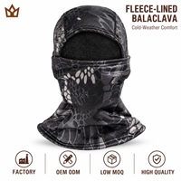 Cagoule thermique d'hiver en polaire épaisse, masque intégral camouflage pour ski, cyclisme et activités de plein air, personnalisable OEM ODM