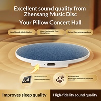Disque sonore ultra-mince pour haut-parleur Hi-Fi 5.3 avec autonomie ultra-longue, sortie 3W en ABS, bruit blanc pour la maison et le sommeil