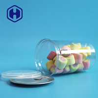 307 #   Boîtes en plastique PET transparentes jetables de 580 ml avec couvercle, pour noix, biscuits, chocolat, fruits, en-cas, bonbons, sucre - Étanches, sans BPA, pour aliments