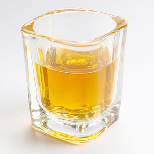 Bán buôn biểu tượng tùy chỉnh lưu niệm 2oz vuông rượu Rượu Thủy Tinh bắn kính - Product Image 3