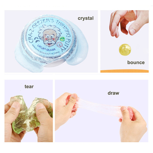 ของเล่นฟิดเจ็ต ดินน้ำมันใส เด้งดึ๋ง สำหรับคลายเครียดและสร้างความสนุก - Product Image 5