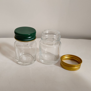 50 grammes 1.7 oz bouteille en verre vide Thai Herbal Wax Massage <span class=keywords><strong>Baume</strong></span> <span class=keywords><strong>Tigre</strong></span> Pommade Pot avec bouchon à vis en or - Product Image 4