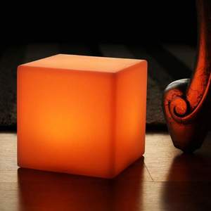 15Cm Bảng Được Chiếu Sáng Thắp Sáng Side <span class=keywords><strong>Led</strong></span> Polyethylene Thuê Phát Sáng Trong Bóng Tối Băng Ánh Sáng Tâm Trạng Chiếu Sáng Cube - Product Image 4