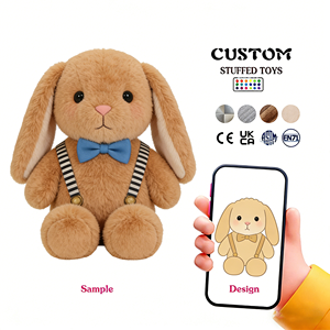 Venta Directa de Fábrica: Juguetes de Peluche de Conejo de Alta Calidad, Hechos con Técnicas de Bordado, Telas Suaves, Personalizables - Product Image 4