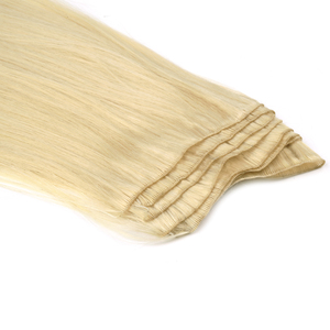 K.SWIGS Prix d'usine Qualité supérieure Cheveux chinois Remy Super Double Drawn Extensions de cheveux invisibles à double trame cousues à la machine - Product Image 1