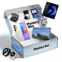 Nouveautés : Boîte mystère Lucky Electronics – 5 articles aléatoires (écouteurs, montre connectée, téléphone portable) – Vente en gros – Boîte surprise 100 % garantie