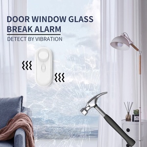 An ninh nhà 120dB cửa sổ kính phá vỡ cảm biến báo động chống trộm cửa rung dò cảm biến cửa sổ rung báo động - Product Image 4
