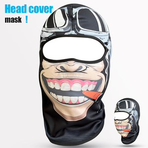 Passamontagna Sportivo Traspirante Personalizzato con Stampa 3D di Gatto per Uomo e Donna, Maschera Facciale con Orecchie - Product Image 3