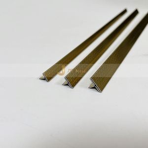 EX466 Architectural Stainless Steel T Trim for Interior <b>Decorative</b> Use Wall Design Tile Trim - Product Image 3