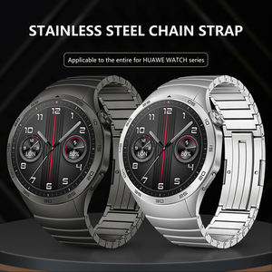 <span class=keywords><strong>Correa</strong></span> de acero inoxidable de lujo para <span class=keywords><strong>Huawei</strong></span> <span class=keywords><strong>Watch</strong></span> GT4 46mm 22mm sin huecos <span class=keywords><strong>Correa</strong></span> Quick Release Quick <span class=keywords><strong>Fit</strong></span> Pulsera de estilo para hombre - Product Image 6