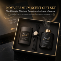 Diffuseur de parfum d'ambiance en cire de soja artisanale, écologique, de luxe, parfumée aux huiles essentielles, élégante et promotionnelle, pour la décoration de la maison