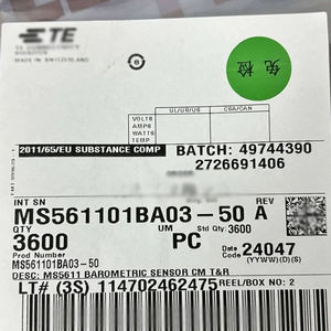 デジタル式MS561101BA03-50センサー<span class=keywords><strong>MS5611</strong></span> 24ビット絶対圧力センサー8-SMD - Product Image 2