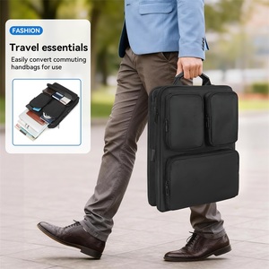 Sac de rangement pliable <span class=keywords><strong>en</strong></span> polyester imprimé pour bagages, avec fermeture éclair, sangle réglable, grande capacité (3655L), léger et durable - Product Image 5