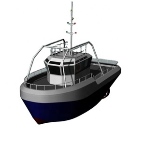 Grandsea 16m 1600HP petit mini bateau de travail remorqueur de port en acier à vendre - Product Image 4