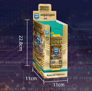 <span class=keywords><strong>Pack</strong></span> de cartes FI-FA 365 Adrenalyn XL 2026 Premium Gold Special Edition par Panini - Cartes à collectionner dorées avec code en ligne - Product Image 3