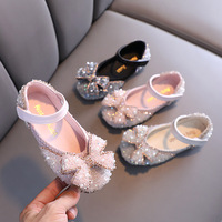 Chaussures d'hiver pour bébé en fourrure diamantée Meiqiai, chaussures de princesse de luxe pour nouveau-né, modèle 2088