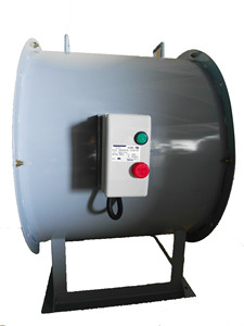 พัดลมแกน24นิ้วพัดลมไหลตามแนวแกนพัดลม single-phase110V.220V/สาม phases220V พัดลมระบายอากาศไฟฟ้าพกพา380V - Product Image 2