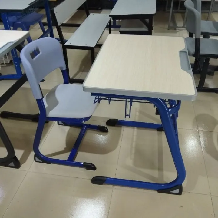 wholesale school sets Classroom table student furniture study Desk with chair