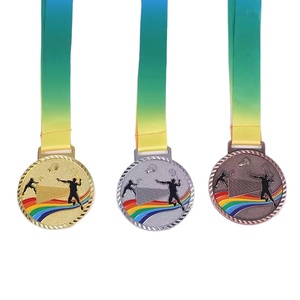Nouvelles médailles populaires de <span class=keywords><strong>badminton</strong></span> de sport avec ruban - Product Image 1