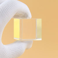 AR Coating K9 Material 60/40 Surface Quality 95% Clear Aperture Beam Splitter Cube Beamsplitter Prism for Microscope