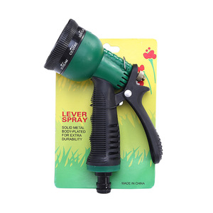 Multi Functional Water Gun With 8 Spray Patterns For Car Wash And Garden Use High Pressure Plastic Nozzle - Product Image 4