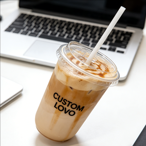 Vasos de Plástico Transparente Personalizados de 9oz, Envueltos Individualmente, para Té de Burbujas, Vasos de Plástico para Café con Logotipo - Product Image 4