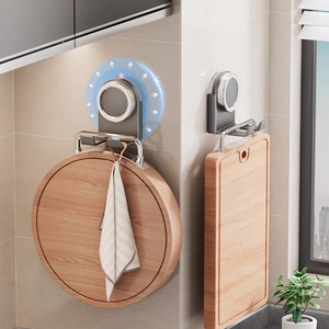 ตะขอแขวนเขียงในครัว Shu Zheng รับน้ำหนักได้ 3-5 กก. แบบติดผนัง ชั้นวางอเนกประสงค์ สำหรับจัดเก็บ - Product Image 1