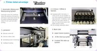 Impresora UV DTF Digital A3 de Bajo Precio de Fábrica Yinstar, Impresora de Inyección de Tinta Automática para Impresión de Logotipos UV DTF