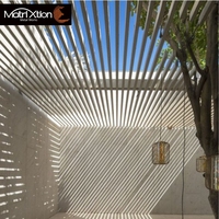 Australie Auvent de qualité marine de qualité supérieure auvent côtier toit pare-soleil pergola en aluminium