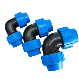 Codo de Compresión de HDPE de 90 Grados de Alta Calidad, Accesorio para Tuberías de Riego de Jardín, Herramienta de Riego - Product Image 2