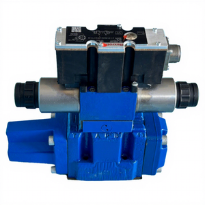 Vannes hydrauliques directionnelles proportionnelles 4WRZE10 4WRZE10W8-50-7X/6EG24N9EK31/F1D3V à commande pilote R900949749 - Product Image 1