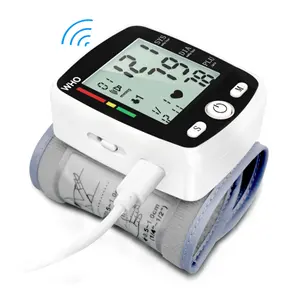 CE OdmOem正確なミニ手首血圧モニター老人ポータブル血圧モニター