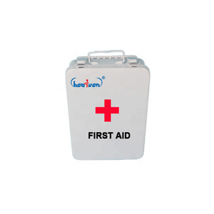 खाली धातु आपातकालीन प्राथमिक चिकित्सा कैबिनेट किट बॉक्स प्राथमिक चिकित्सा किट छोटे प्राथमिक चिकित्सा किट बॉक्स - Product Image 1