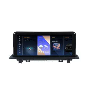 宝马X1 F48 2018 + EVO系统汽车音频系统4G Sim安卓12无线汽车播放器Krando 10.25英寸汽车DVD播放器