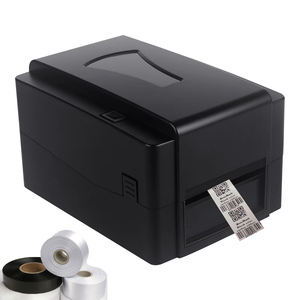 Máy tính để bàn trực tiếp truyền nhiệt USB máy in nhãn 300 dpi 110mm Máy in nhãn nhiệt Dymo 4XL máy in nhãn liên tục mã QR - Product Image 1