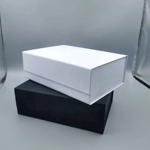 定制标志印刷耐用纸板磁性豪华折叠礼品盒包装盒 - Product Image 4