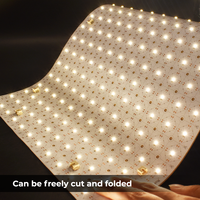 Panneau LED découpable haute luminosité, écologique, SMD2835, panneau flexible moderne, feuille rétroéclairée translucide, pierre/marbre/onix/quartz