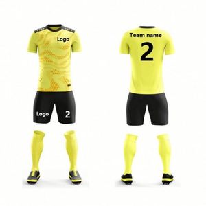 ชุดฟุตบอลทีมขายส่ง ฤดูกาล 2026-27 แบบยูนิเซ็กซ์ ไซส์พลัส สีน้ำเงิน ชุดยูนิฟอร์มฟุตบอล โพลีเอสเตอร์ 100% แห้งเร็ว - Product Image 4
