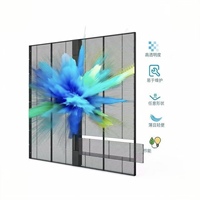 Écran LED transparent D-King pour intérieur, film LED transparent, panneaux LED transparents, bande LED transparente, écran LED transparent pour les magasins de détail