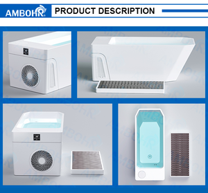 Bañera de Terapia de Frío de Acrílico de Lujo 2026 con Borde Inclinado, Bañera Independiente para Inmersión en Frío para la Recuperación de Atletas - Product Image 6