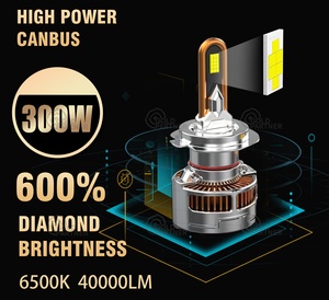 Risng g66pro Led Đèn Pha 300W <span class=keywords><strong>H13</strong></span> Led xe đèn pha 9004 9007 tự động LED ánh sáng bóng đèn H1 H3 H4 H7 9005 9012 Luces Led Đèn Pha - Product Image 2