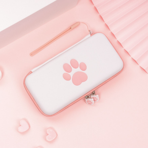 กระเป๋าใส่เครื่องเกมส์รุ่น 2023cute Paw Bag สำหรับคอนโซลที่รองรับ  แบบแข็ง พกพาสะดวก สำหรับเดินทาง  ใส่เครื่อง Lite  อุปกรณ์เสริมเกมส์  และ Switch - Product Image 1