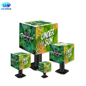 Rotative dấu hiệu <span class=keywords><strong>Cube</strong></span> LED quảng cáo lớn nhỏ <span class=keywords><strong>Cube</strong></span> Màn hình LED - Product Image 3