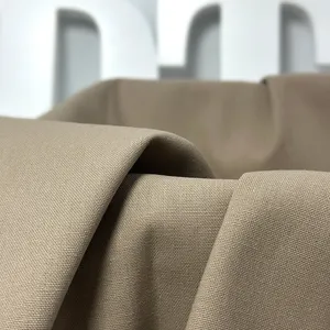 Natural Linen Dress Fabric 60 Poly 20 Cotton 20 Linen Upholstery Wallpaper Wholesale Soft Cotton Linen Fabric Roll For Clothing