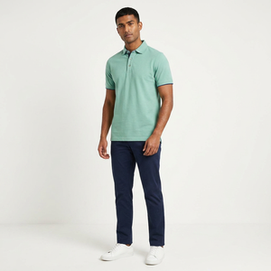 Custom Made Cottonpolyester Blend Short Sleeve Polo <b>Shirt</b> OEM Services Polo <b>t</b> <b>Shirts</b> Polo Long Sleeve <b>Shirt</b> Men Fitted - Product Image 1